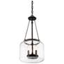 3_Savoy House Essentials Akron 12" Wide English Bronze 3-Light Pendant more views