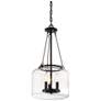 4_Savoy House Essentials Akron 12" Wide English Bronze 3-Light Pendant more views