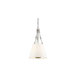 Image5 of Savoy House Essentials Austin 18" Wide Satin Nickel 4-Light Pendant more views