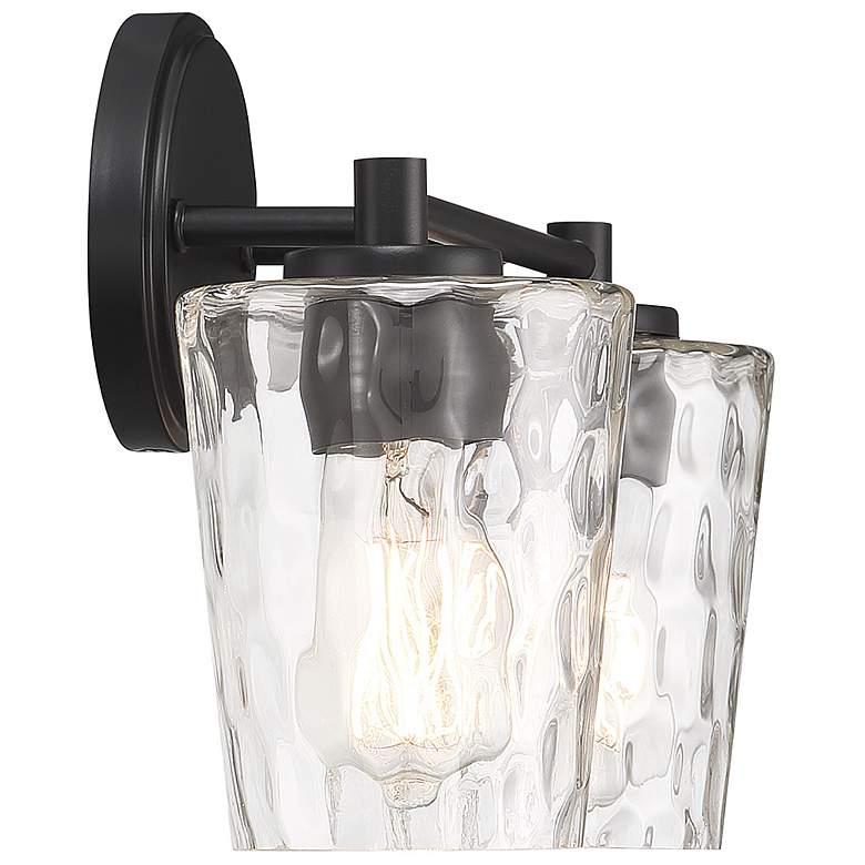 Image 5 Savoy House Essentials Ballas 15.5" Wide 2-Light Matte Black Bath Ligh more views