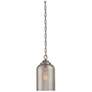 1_Savoy House Essentials Bally 6.5" Wide Satin Nickel 1-Light Pendant