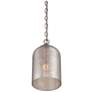 2_Savoy House Essentials Bally 6.5" Wide Satin Nickel 1-Light Pendant more views