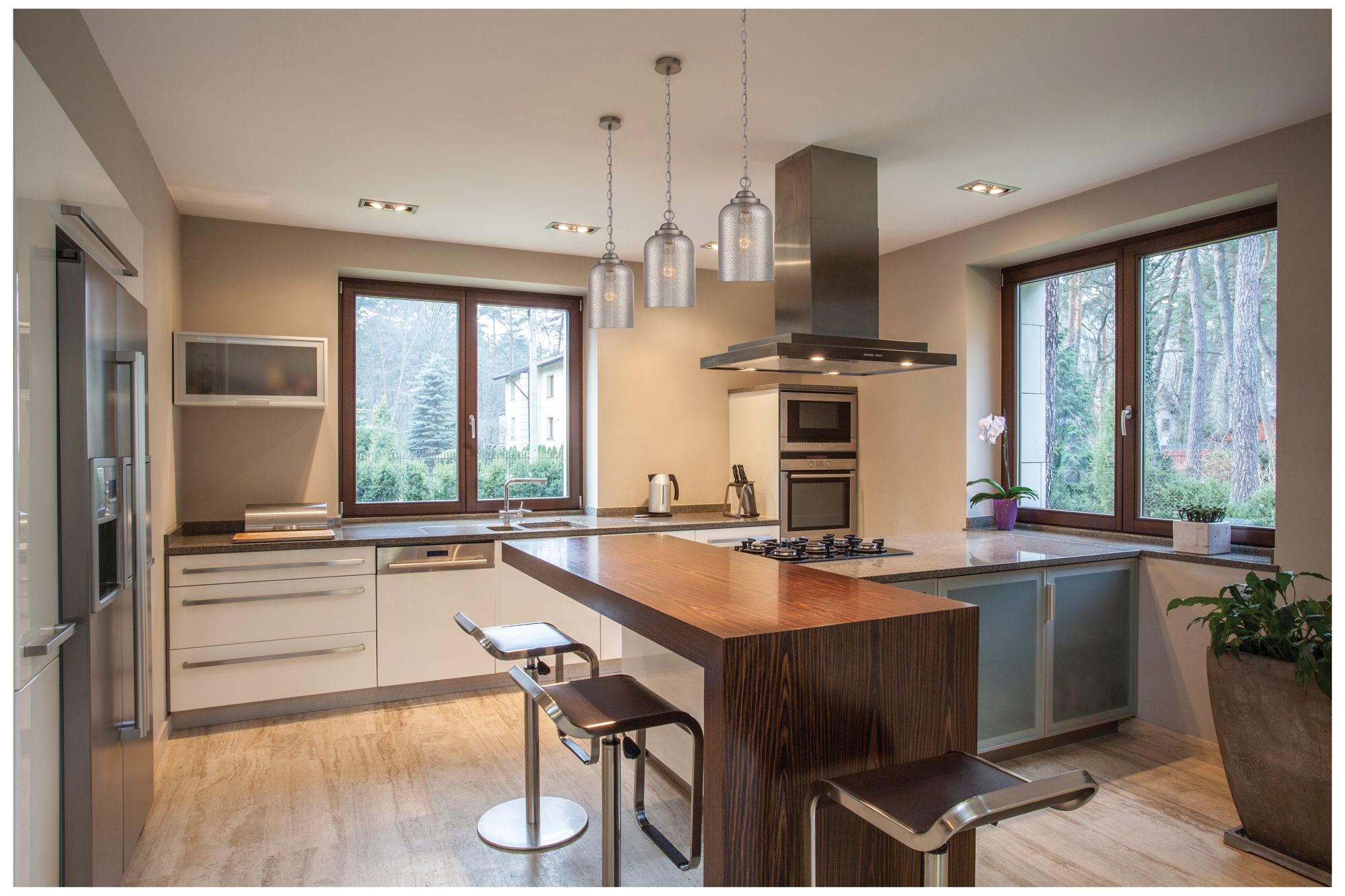 Image 3 Savoy House Essentials Bally 6.5" Wide Satin Nickel 1-Light Pendant more views