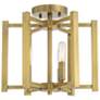 5_Savoy House Essentials Benson 13" Wide Warm Brass 3-Light Ceiling Ligh more views