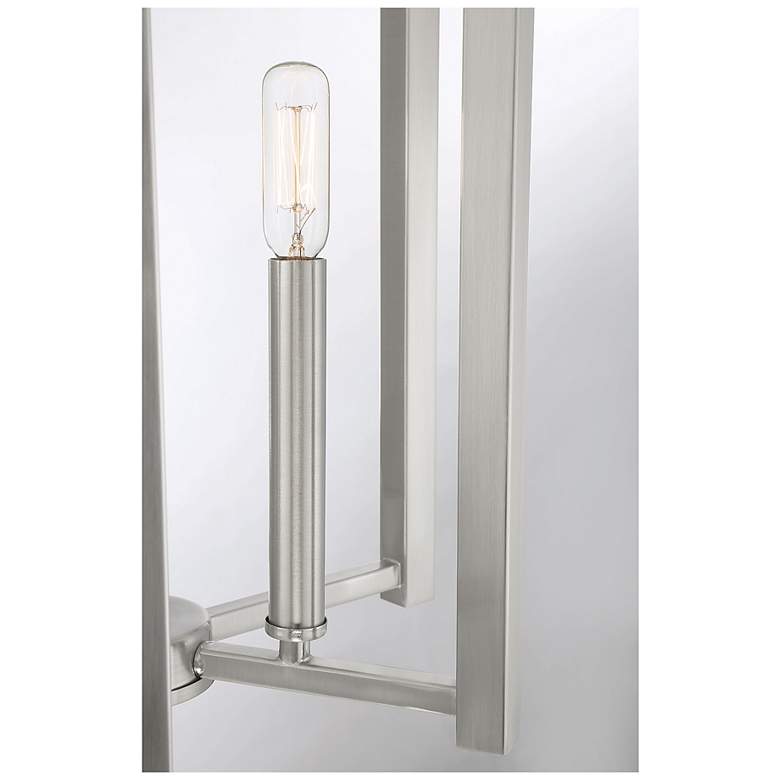 Image 5 Savoy House Essentials Benson 15.5" Wide Satin Nickel 5-Light Pendant more views