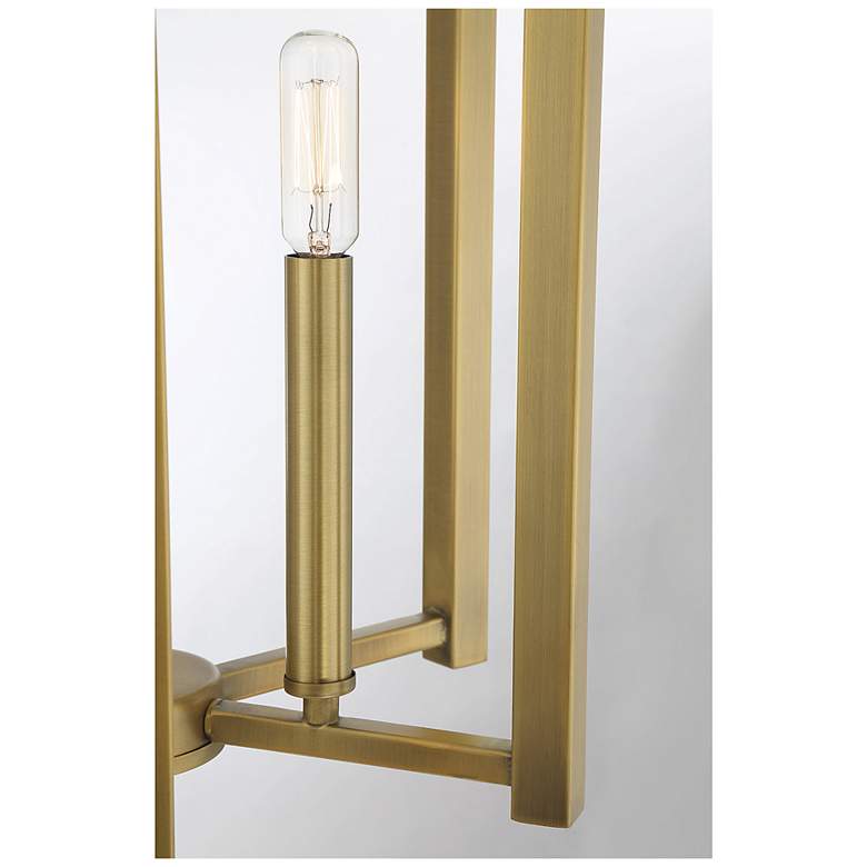 Image 5 Savoy House Essentials Benson 15.5" Wide Warm Brass 5-Light Pendant more views