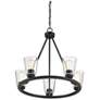 Thumbnail4 of Savoy House Essentials Calhoun 25" Wide Matte Black 5-Light Chandelier more views