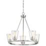 Thumbnail3 of Savoy House Essentials Calhoun 25" Wide Satin Nickel 5-Light Chandelie more views