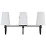 2_Savoy House Essentials Cameron 24" Wide 3-Light Matte Black Bath Light more views