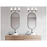 6_Savoy House Essentials Cameron 24" Wide 3-Light Matte Black Bath Light more views