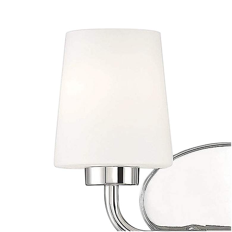 Image 2 Savoy House Essentials Capra 15" Wide 2-Light Polished Nickel Bath Lig more views