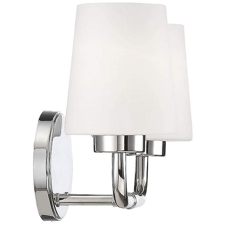 Image 6 Savoy House Essentials Capra 15 inch Wide 2-Light Polished Nickel Bath Lig more views