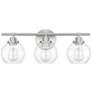 Thumbnail2 of Savoy House Essentials Carson 22.5" Wide 3-Light Satin Nickel Bath Lig more views
