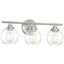 Thumbnail3 of Savoy House Essentials Carson 22.5" Wide 3-Light Satin Nickel Bath Lig more views