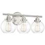 Thumbnail4 of Savoy House Essentials Carson 22.5" Wide 3-Light Satin Nickel Bath Lig more views