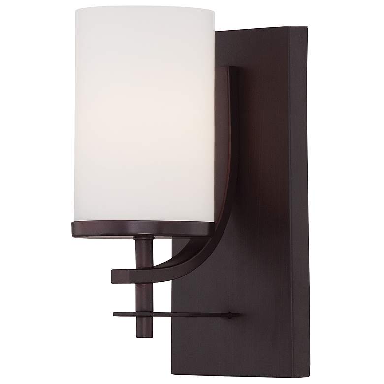 Image 2 Savoy House Essentials Colton 10" High English Bronze 1-Light Wall Sco more views