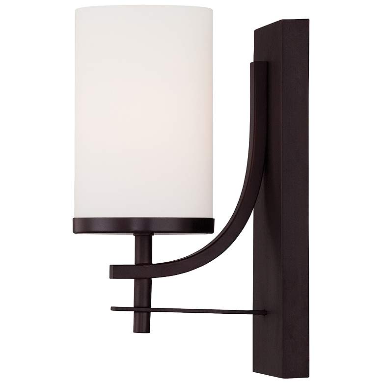 Image 3 Savoy House Essentials Colton 10" High English Bronze 1-Light Wall Sco more views