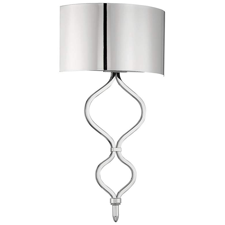 Image 3 Savoy House Essentials Como 20" Polished Nickel Integrated LED Wall Sc more views