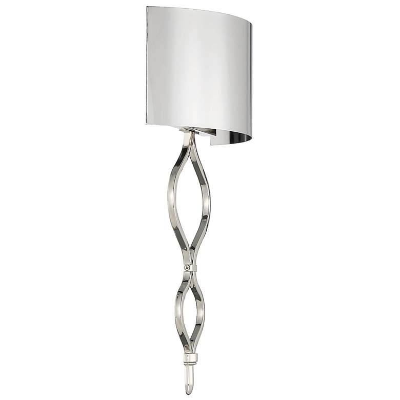 Image 6 Savoy House Essentials Como 20" Polished Nickel Integrated LED Wall Sc more views