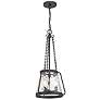 5_Savoy House Essentials Crawford 12" Wide Matte Black 3-Light Pendant more views
