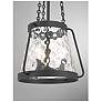6_Savoy House Essentials Crawford 12" Wide Matte Black 3-Light Pendant more views