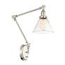 Thumbnail3 of Savoy House Essentials Drake 17.5" High Polished Nickel 1-Light Wall S more views