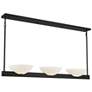 1_Savoy House Essentials Fallon 10" W Matte Black 3-Light Linear Chandel