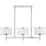 Thumbnail3 of Savoy House Essentials Genry 13" Wide Polished Nickel Linear Chandelie more views