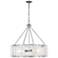 Savoy House Essentials Genry 26" Wide Polished Nickel 5-Light Pendant