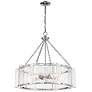 Thumbnail3 of Savoy House Essentials Genry 26" Wide Polished Nickel 5-Light Pendant more views