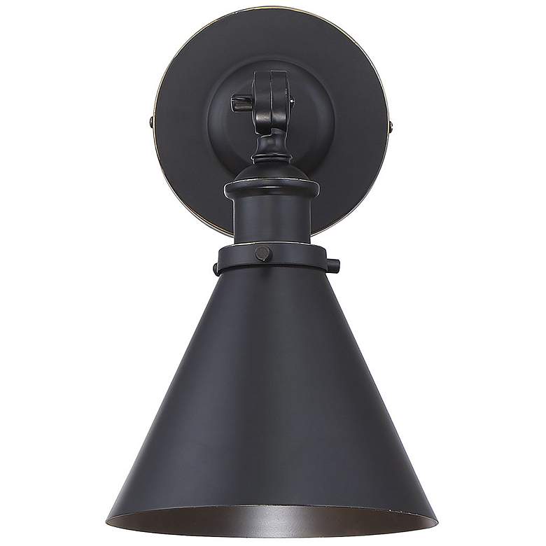 Image 6 Savoy House Essentials Glenn 12" High Classic Bronze 1-Light Wall Scon more views