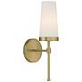 4_Savoy House Essentials Haynes 16" High Warm Brass 1-Light Wall Sconce more views