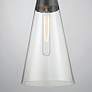 Thumbnail3 of Savoy House Essentials Lakewood 8" Wide Matte Black 1-Light Pendant more views