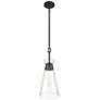 Thumbnail4 of Savoy House Essentials Lakewood 8" Wide Matte Black 1-Light Pendant more views