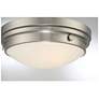 6_Savoy House Essentials Lucerne 13.25" Satin Nickel 2-Light Ceiling Lig more views