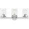 Savoy House Essentials Marshall 22" Wide 3-Light Polished Chrome Bath