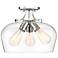 Savoy House Essentials Octave 13" Wide Polished Chrome Ceiling Light