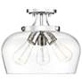Thumbnail2 of Savoy House Essentials Octave 13" Wide Polished Chrome Ceiling Light more views