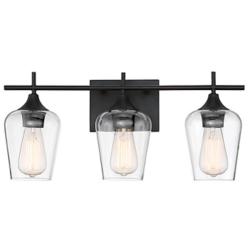 Savoy House Essentials Octave 21" Wide 3-Light English Bronze Bath Lig