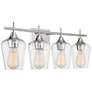 2_Savoy House Essentials Octave 29" Wide 4-Light Polished Chrome Bath Li more views