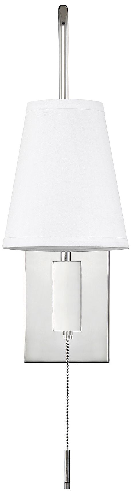 Image 2 Savoy House Essentials Owen 18" High Polished Nickel 1-Light Wall Scon more views