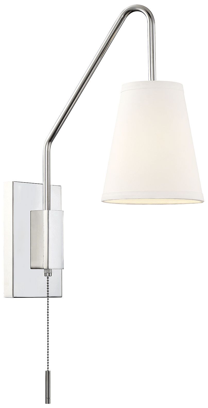 Image 4 Savoy House Essentials Owen 18" High Polished Nickel 1-Light Wall Scon more views