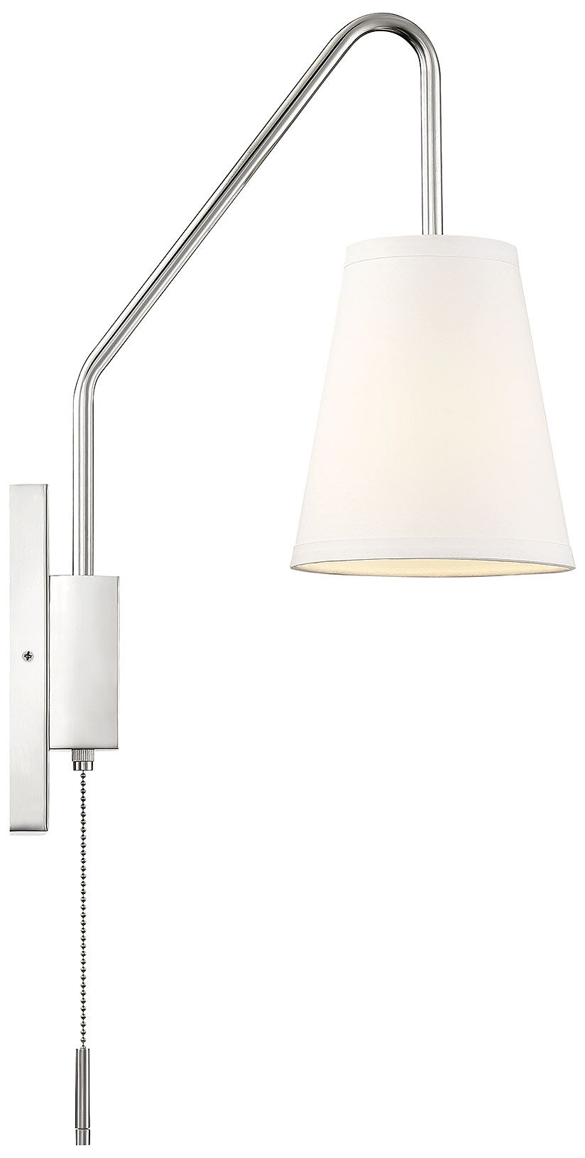 Image 5 Savoy House Essentials Owen 18" High Polished Nickel 1-Light Wall Scon more views