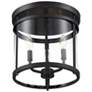 4_Savoy House Essentials Penrose 12.5" Wide Black 3-Light Ceiling Light more views