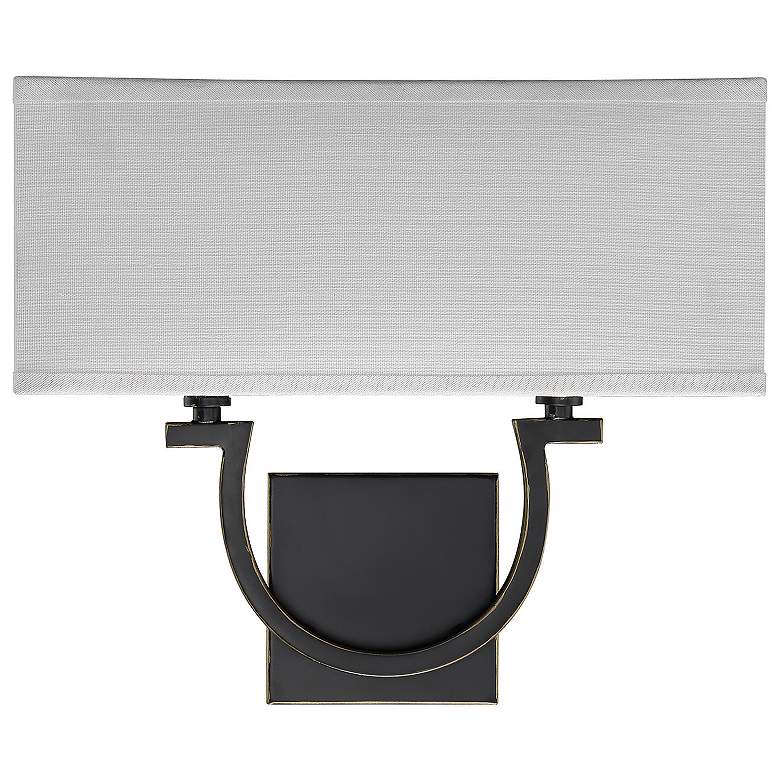 Image 2 Savoy House Essentials Rhodes 12" High Classic Bronze 2-Light Wall Sco more views