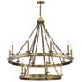 5_Savoy House Essentials Seville 45" Wide Warm Brass 15-Light Chandelier more views