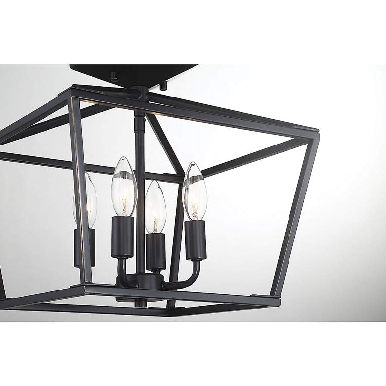 Image 4 Savoy House Essentials Townsend 13" Wide Classic Bronze Ceiling Light more views