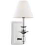 Savoy House Essentials Washburn 15" High Polished Nickel Wall Sconce in scene