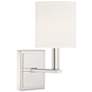 3_Savoy House Essentials Waverly 11" High Polished Nickel 1-Light Wall S more views