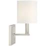 4_Savoy House Essentials Waverly 11" High Polished Nickel 1-Light Wall S more views